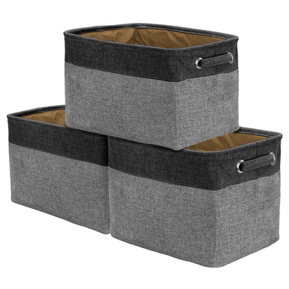 Ensemble de grands paniers de rangement Sorbus (lot de 3)