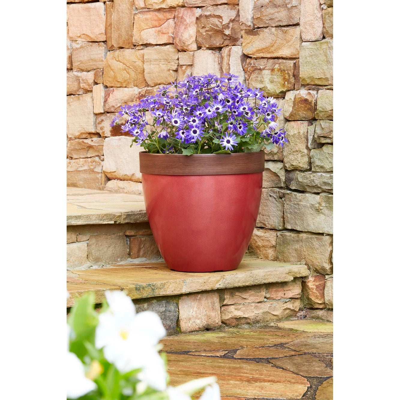 Jardinière en résine Hornsby de Southern Patio