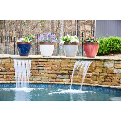 Jardinière en résine Hornsby de Southern Patio