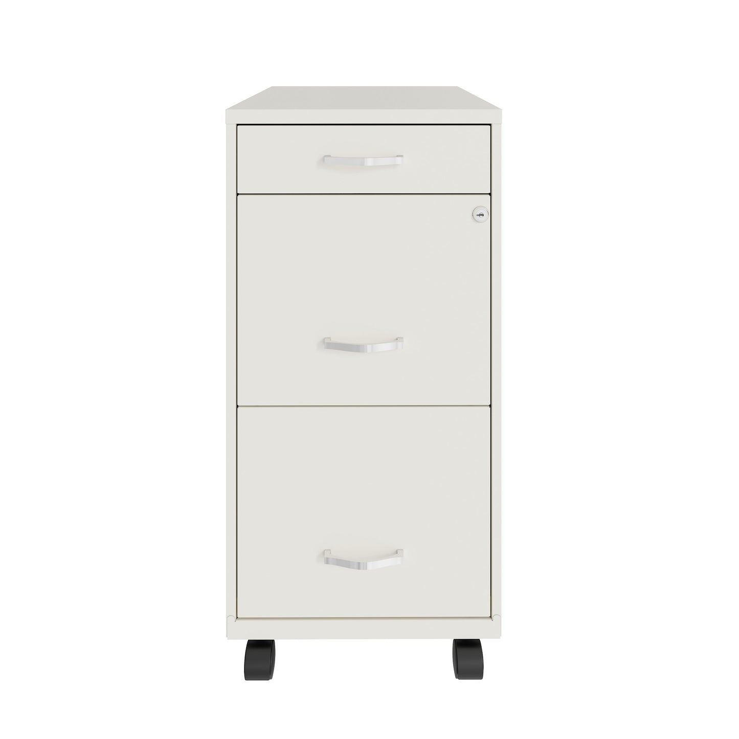 Classeur métallique Space Solutions 18 pouces à 3 tiroirs