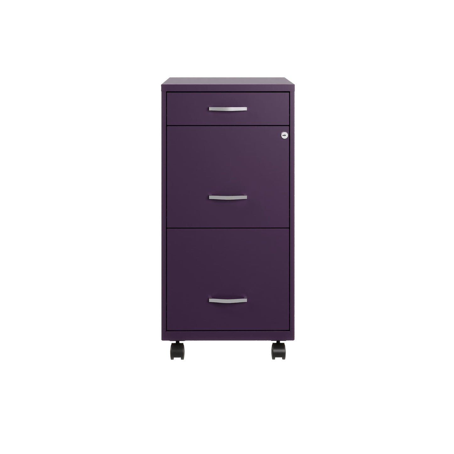 Classeur métallique Space Solutions 18 pouces à 3 tiroirs