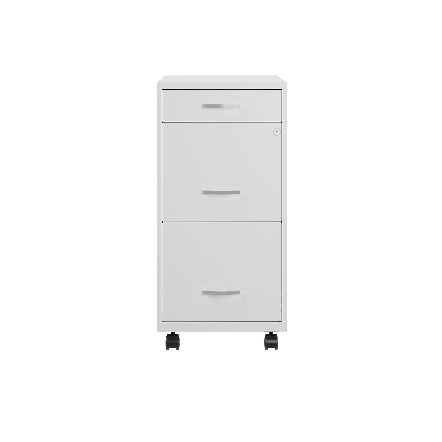 Classeur métallique Space Solutions 18 pouces à 3 tiroirs