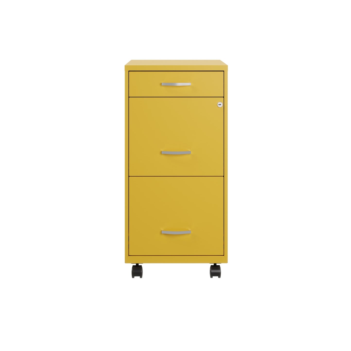 Classeur métallique Space Solutions 18 pouces à 3 tiroirs