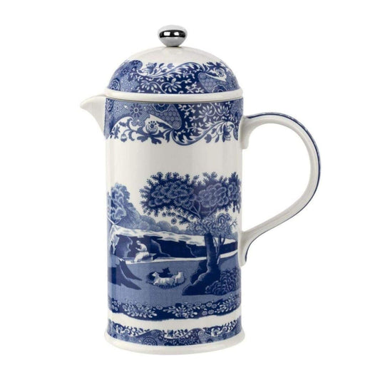 Cafetière italienne à piston Spode Blue - 28 onces