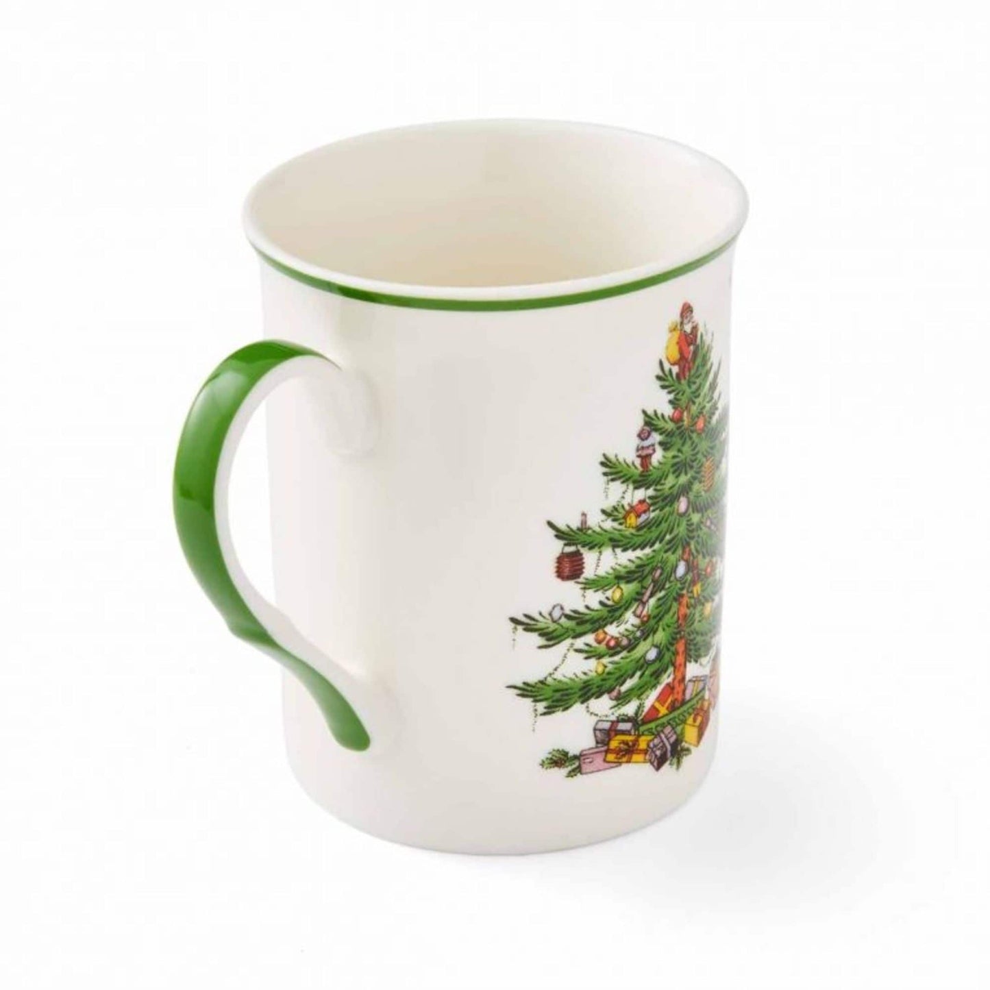 Lot de 2 tasses empilables Spode en forme de sapin de Noël