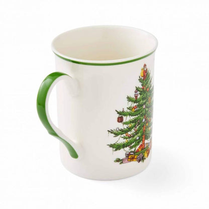 Lot de 2 tasses empilables Spode en forme de sapin de Noël