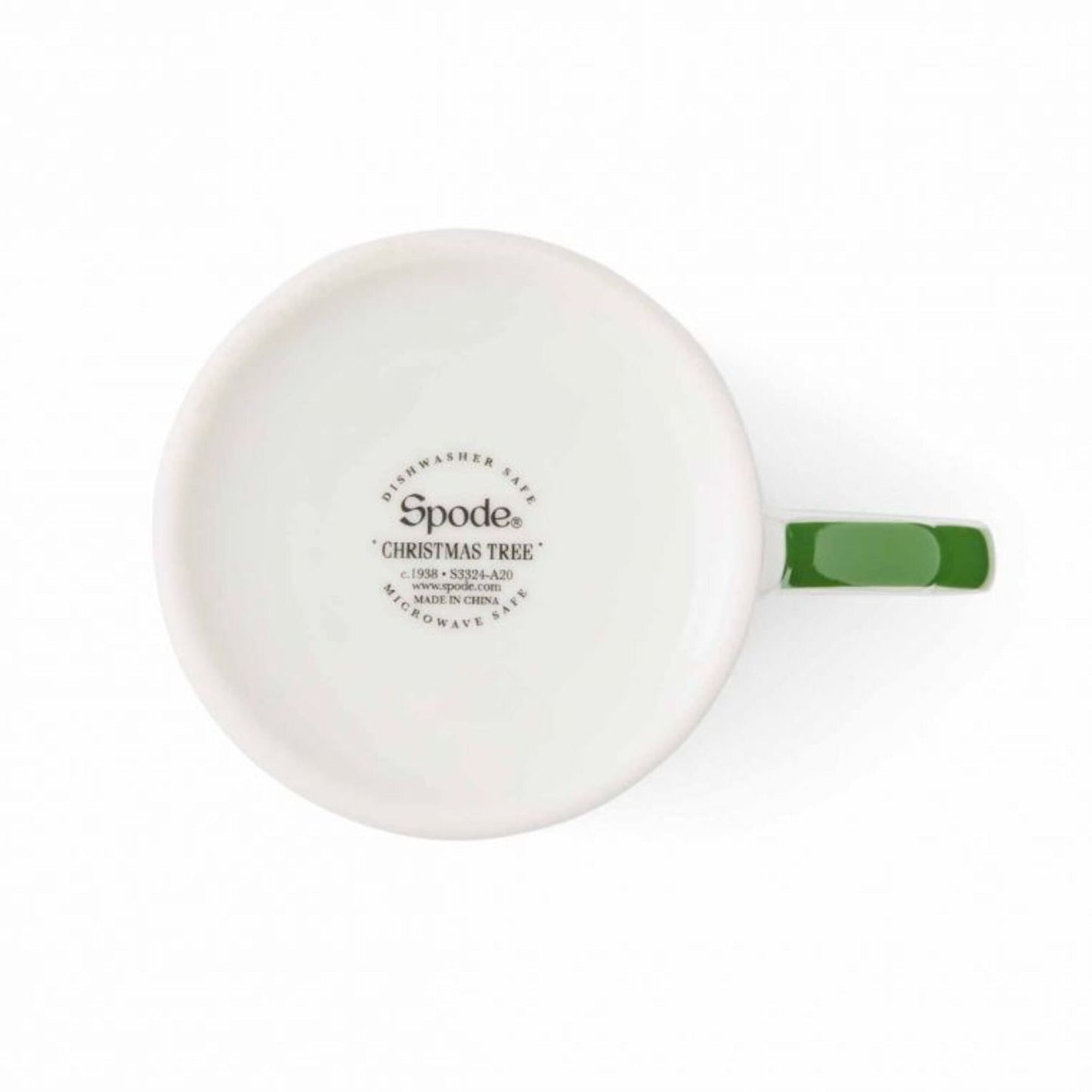 Lot de 2 tasses empilables Spode en forme de sapin de Noël