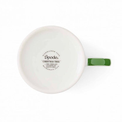 Lot de 2 tasses empilables Spode en forme de sapin de Noël
