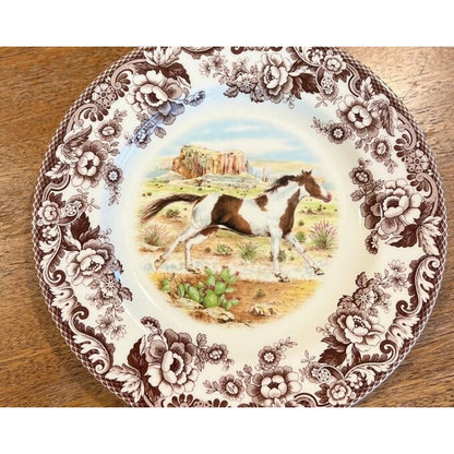 Assiette à salade Spode Woodland, cheval 20 cm - 20 x 20 cm