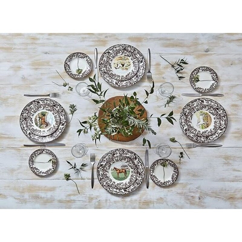 Assiette à salade Spode Woodland, cheval 20 cm - 20 x 20 cm