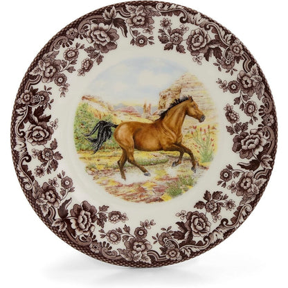 Assiette à salade Spode Woodland, cheval 20 cm - 20 x 20 cm