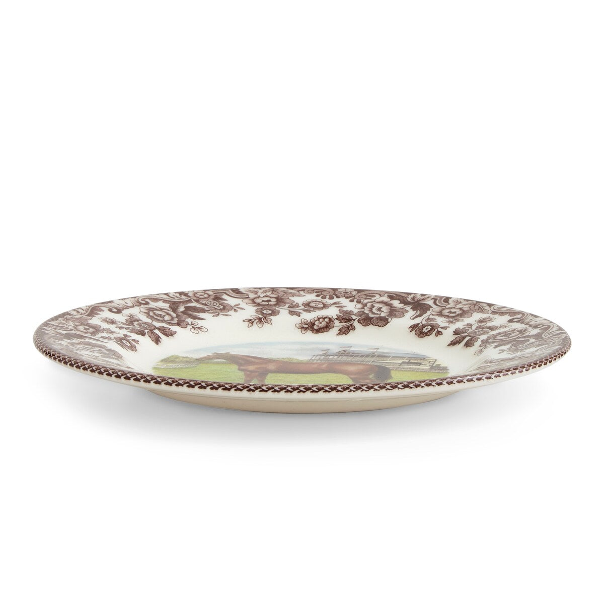 Assiette à salade Spode Woodland, cheval 20 cm - 20 x 20 cm