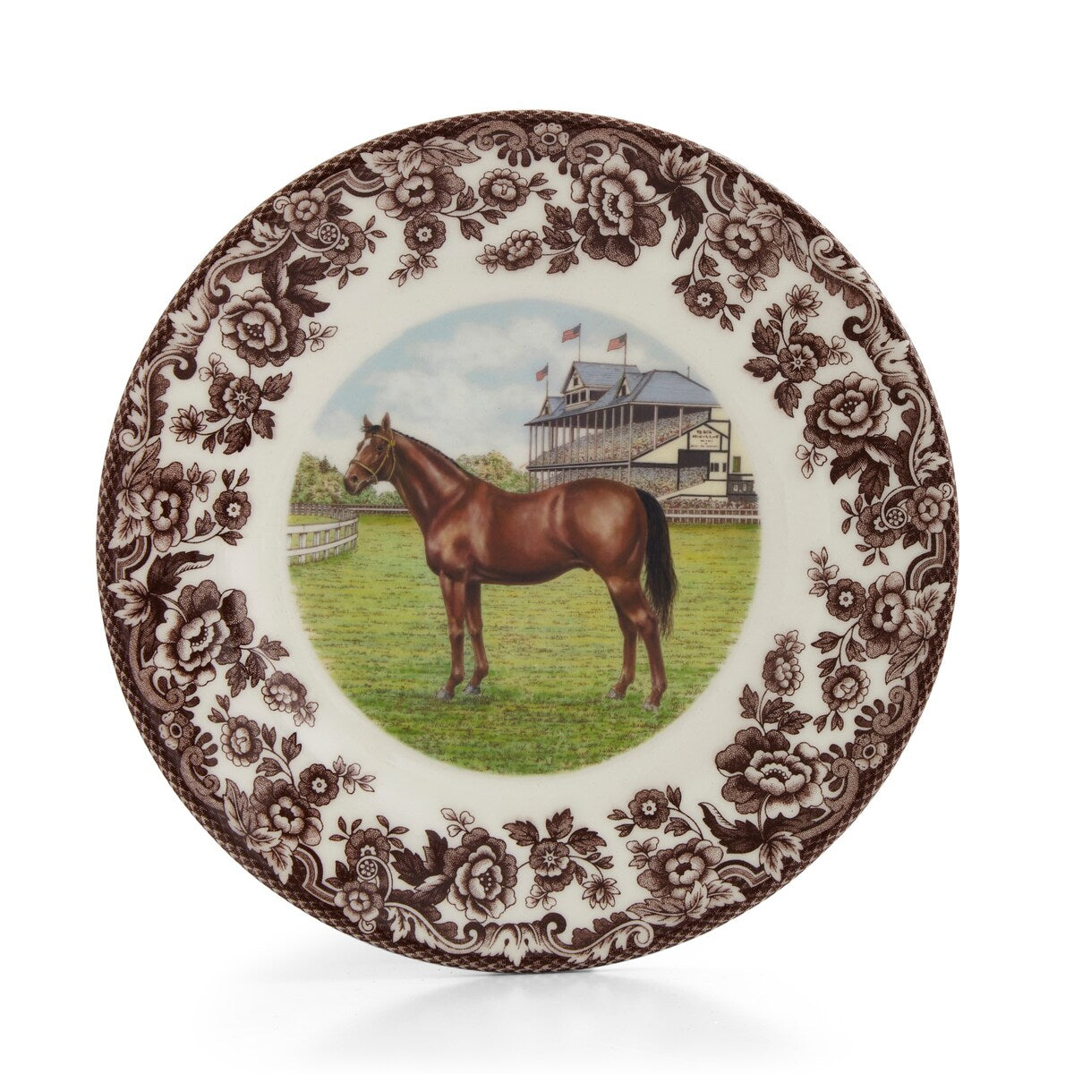 Assiette à salade Spode Woodland, cheval 20 cm - 20 x 20 cm