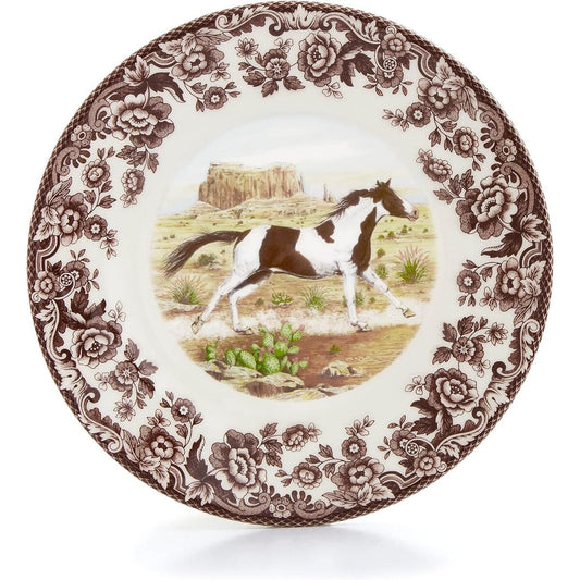 Assiette à salade Spode Woodland, cheval 20 cm - 20 x 20 cm