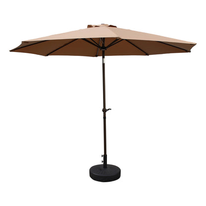 Parasol de marché en aluminium de 10 pieds de Saint-Kitts