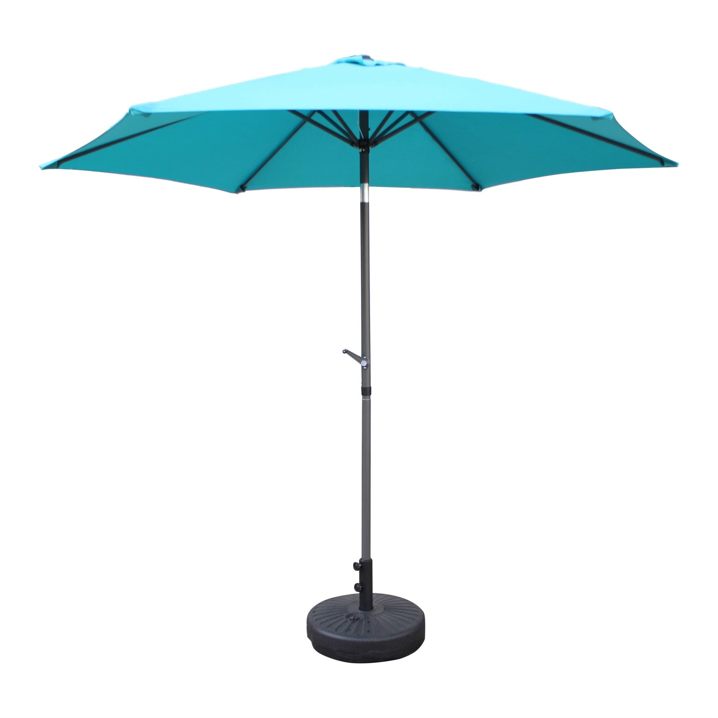 Parasol de marché en aluminium de 9 pieds de Saint-Kitts