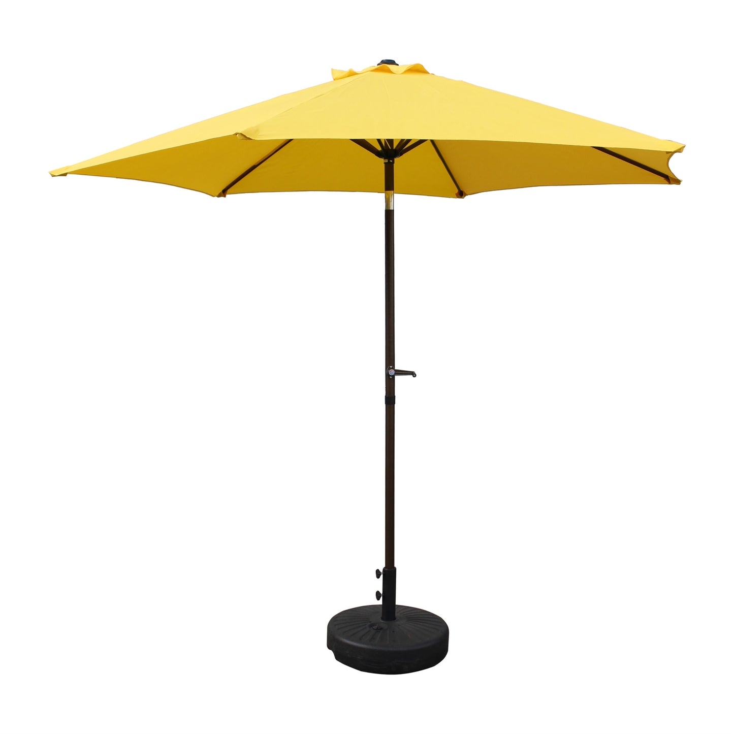 Parasol de marché en aluminium de 9 pieds de Saint-Kitts