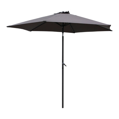 Parasol de marché en aluminium de 9 pieds de Saint-Kitts