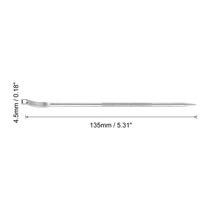Stylo à café latte art en acier inoxydable, 135 mm/5,31 po, outil fantaisie pour café