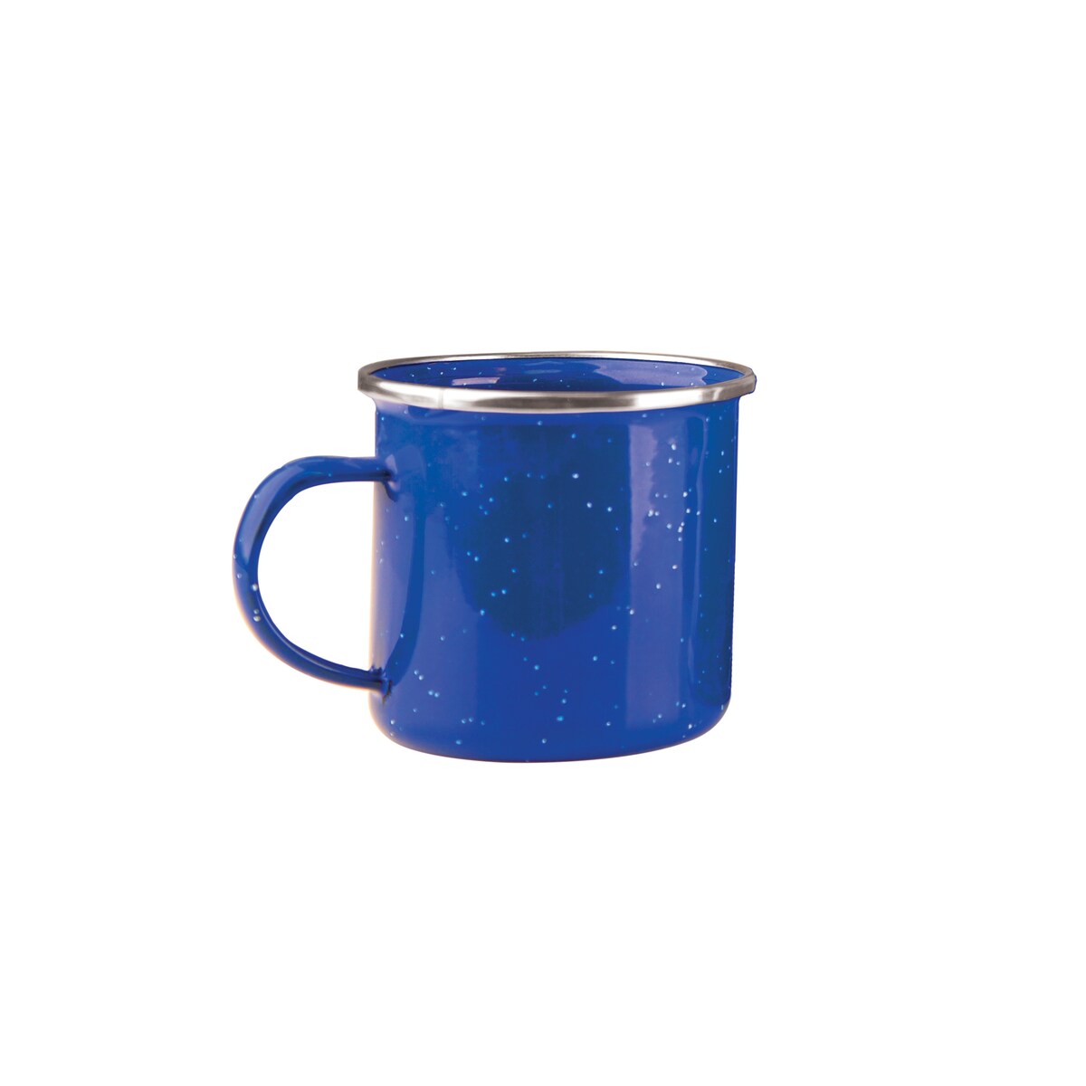 Cafetière percolatrice en émail Stansport et lot de 4 tasses