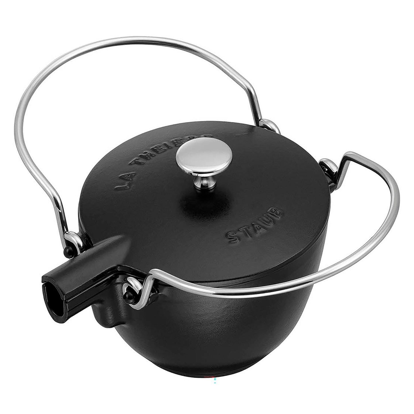 Bouilloire à thé ronde en fonte STAUB de 1 pinte
