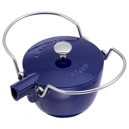 Bouilloire à thé ronde en fonte STAUB de 1 pinte