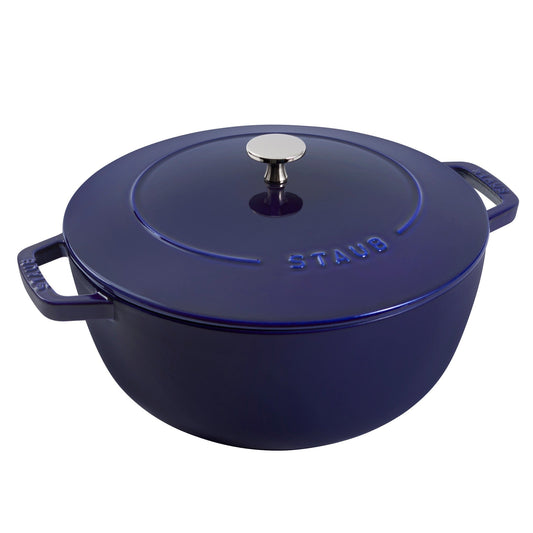 Cocotte en fonte Staub Essential, cocotte hollandaise, 5 pintes, pour 5 à 6 personnes, fabriquée en France - 5 pintes