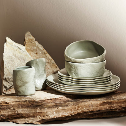 Service de table en grès Stone by Mercer Project ATIK