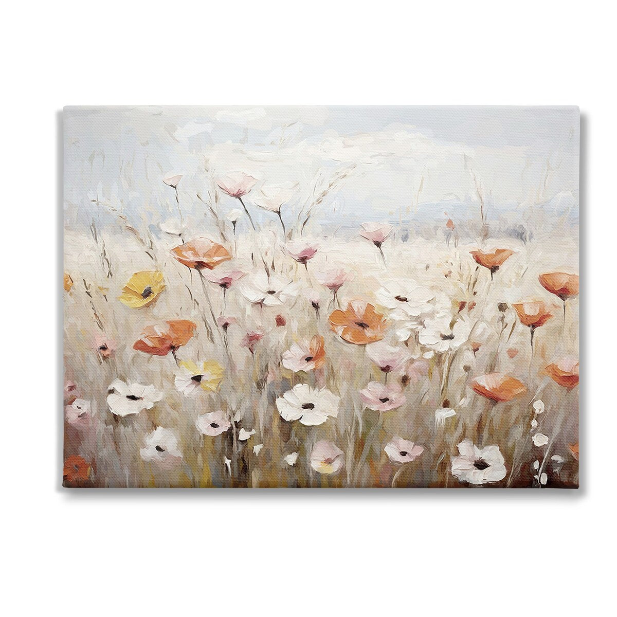 Toile murale Stupell Charming Flower Meadow, conçue par Ramona Murdock