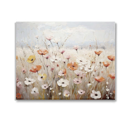 Toile murale Stupell Charming Flower Meadow, conçue par Ramona Murdock