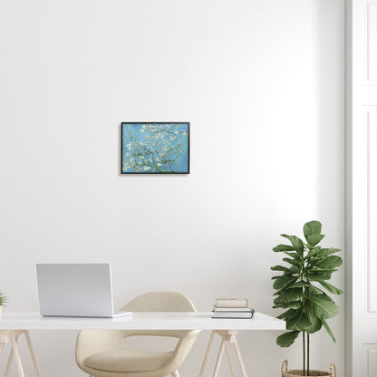 Peinture encadrée « Fleurs d'amandier » de Vincent Van Gogh, œuvre classique, réalisée par one1000paintings