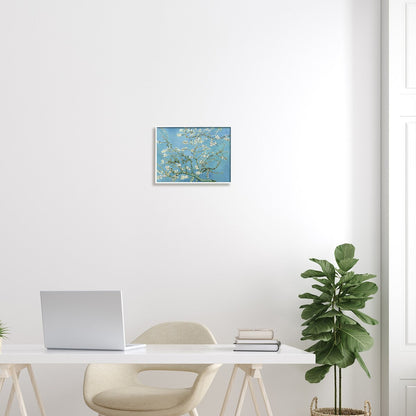Peinture encadrée « Fleurs d'amandier » de Vincent Van Gogh, œuvre classique, réalisée par one1000paintings
