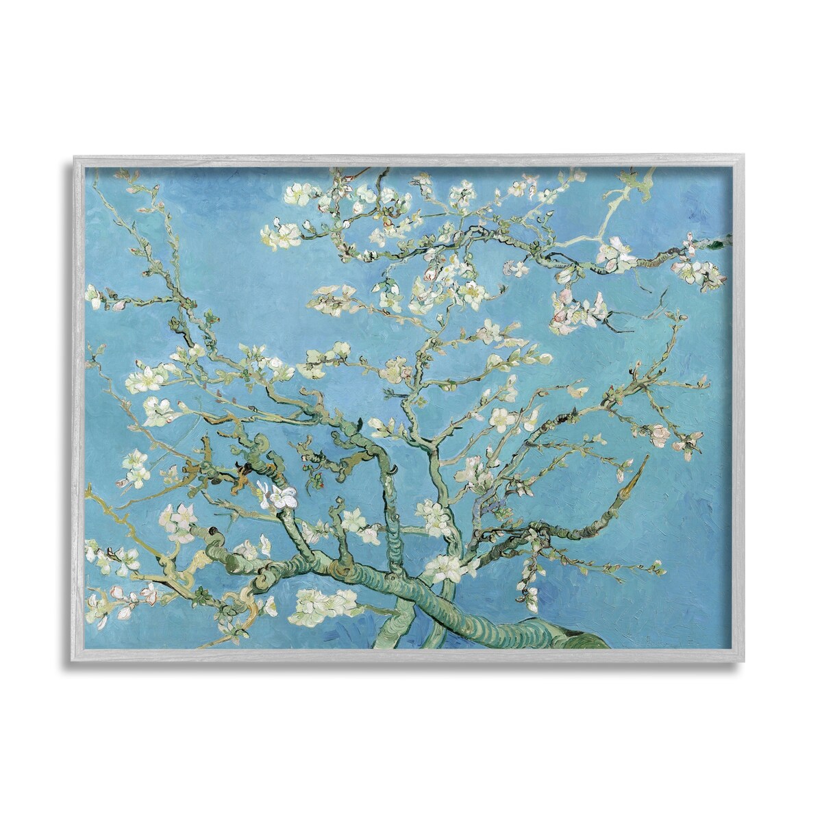 Peinture encadrée « Fleurs d'amandier » de Vincent Van Gogh, œuvre classique, réalisée par one1000paintings