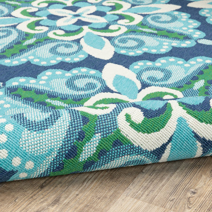 Tapis d'intérieur et d'extérieur Style Haven Martinque Medallion-
