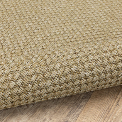 Tapis d'intérieur et d'extérieur tissé ton sur ton Veranda de Style Haven