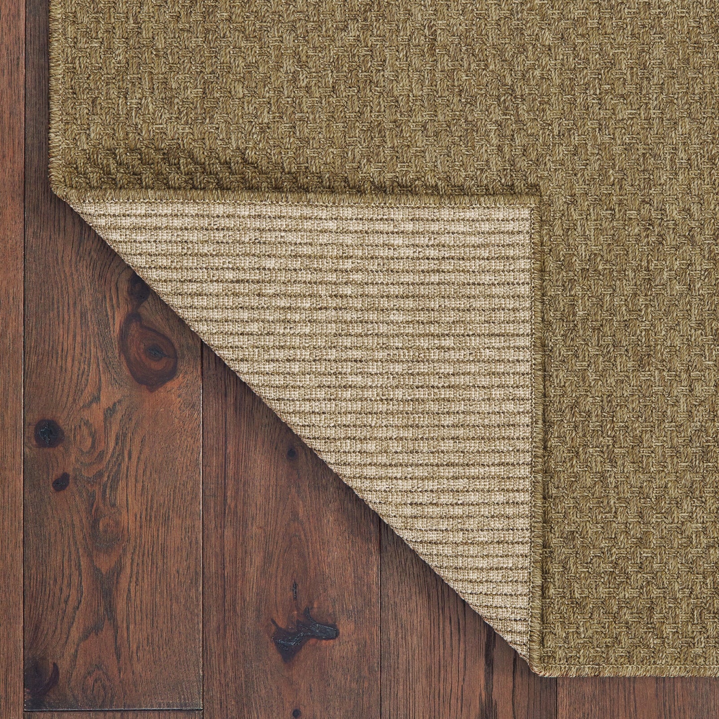 Tapis d'intérieur et d'extérieur tissé ton sur ton Veranda de Style Haven