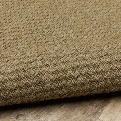 Tapis d'intérieur et d'extérieur tissé ton sur ton Veranda de Style Haven