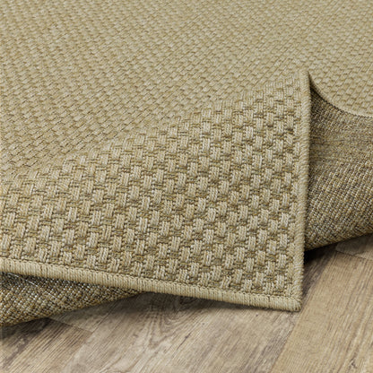Tapis d'intérieur et d'extérieur tissé ton sur ton Veranda de Style Haven