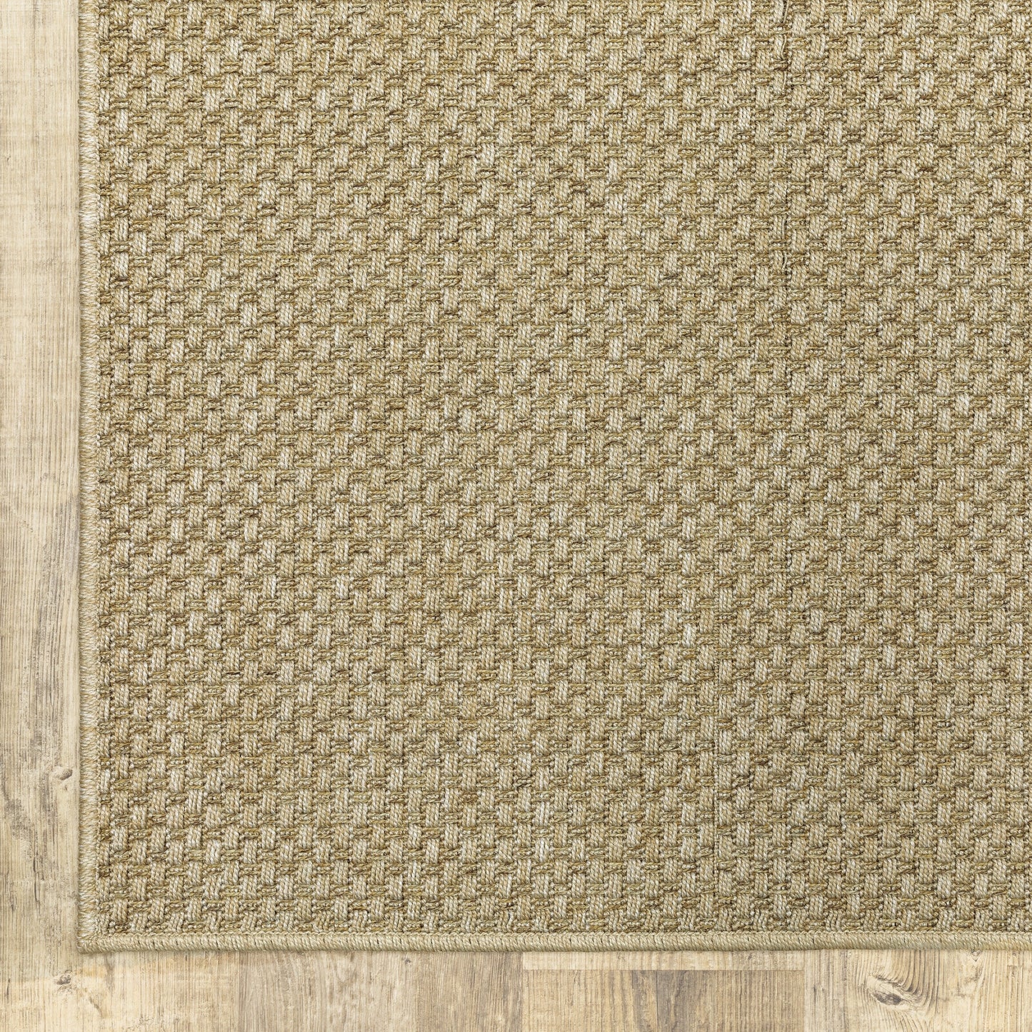 Tapis d'intérieur et d'extérieur tissé ton sur ton Veranda de Style Haven