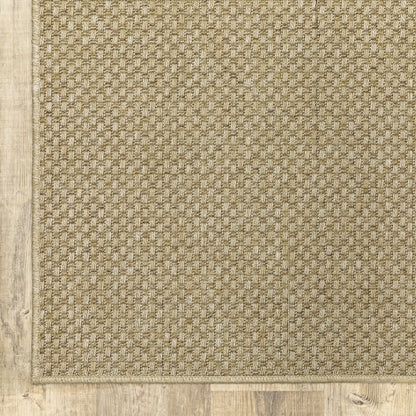 Tapis d'intérieur et d'extérieur tissé ton sur ton Veranda de Style Haven
