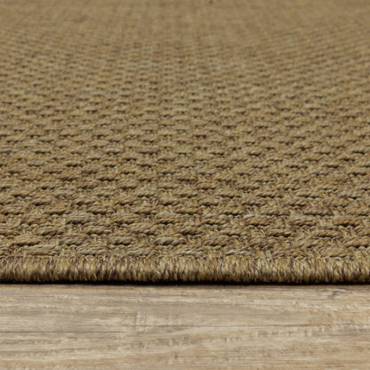 Tapis d'intérieur et d'extérieur tissé ton sur ton Veranda de Style Haven