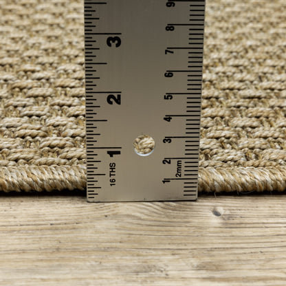 Tapis d'intérieur et d'extérieur tissé ton sur ton Veranda de Style Haven