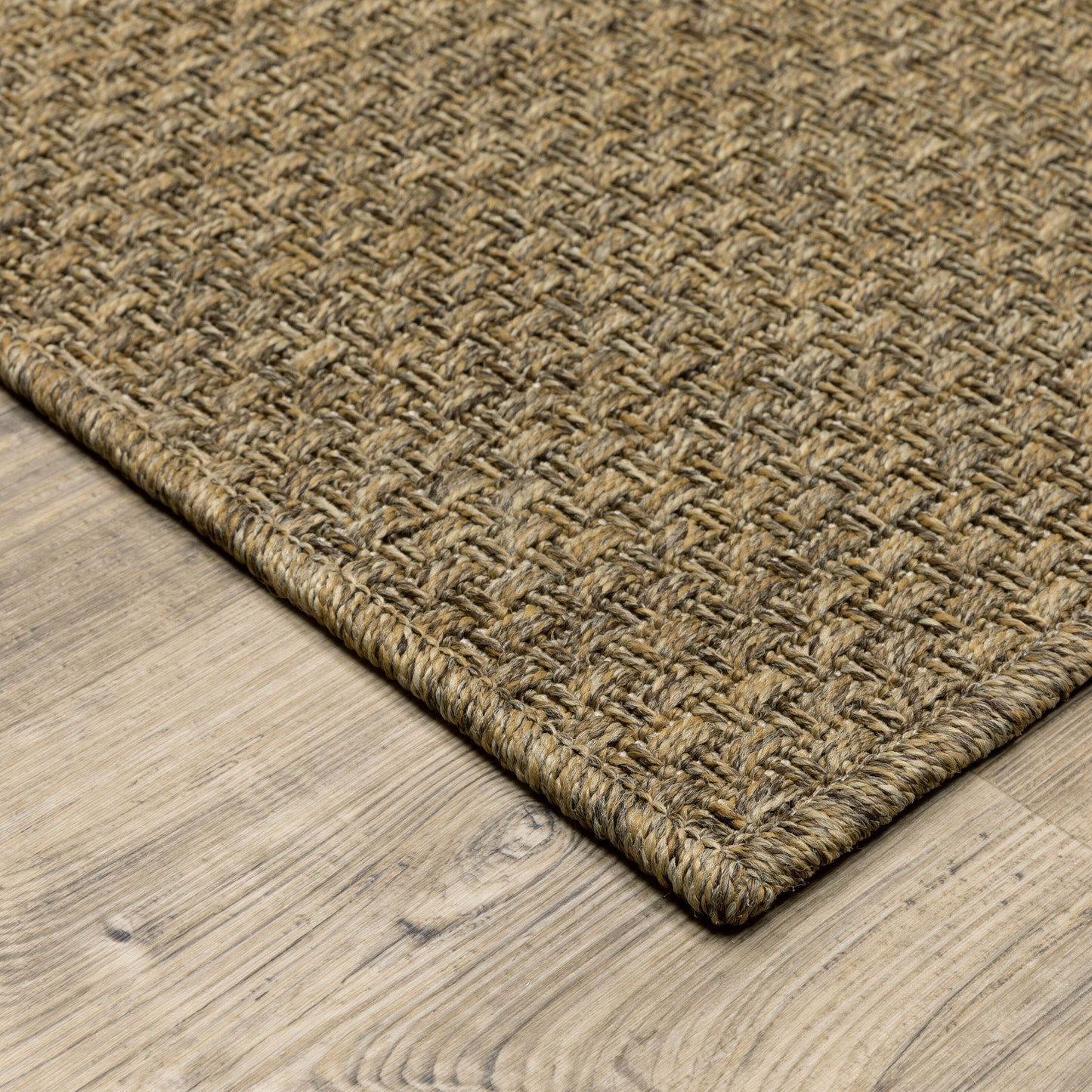 Tapis d'intérieur et d'extérieur tissé ton sur ton Veranda de Style Haven