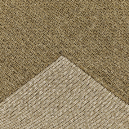 Tapis d'intérieur et d'extérieur tissé ton sur ton Veranda de Style Haven