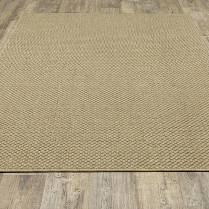 Tapis d'intérieur et d'extérieur tissé ton sur ton Veranda de Style Haven