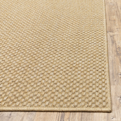 Tapis d'intérieur et d'extérieur tissé ton sur ton Veranda de Style Haven