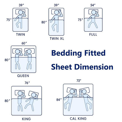 Drap-housse à poche profonde en microfibre de qualité supérieure Subrtex de 15 pouces