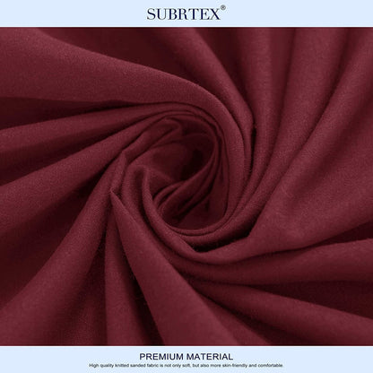 Drap-housse à poche profonde en microfibre de qualité supérieure Subrtex de 15 pouces
