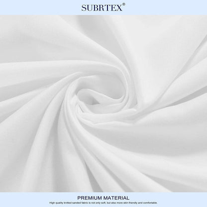 Drap-housse à poche profonde en microfibre de qualité supérieure Subrtex de 15 pouces