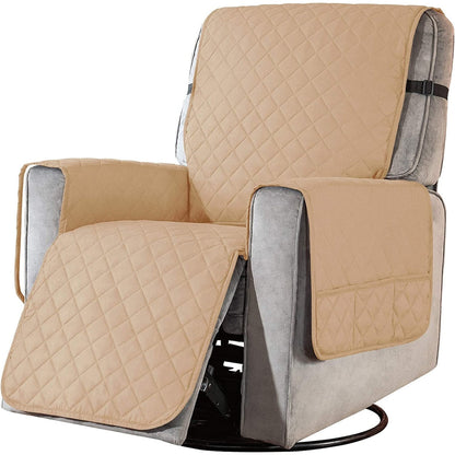 Housse de protection réversible et antidérapante pour fauteuil inclinable Subrtex - Grande taille